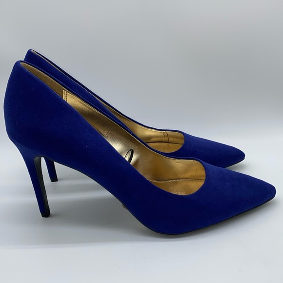 Jessica Angie Faux Suede High Heel Pumps Size 10 - Picture 4 of 11